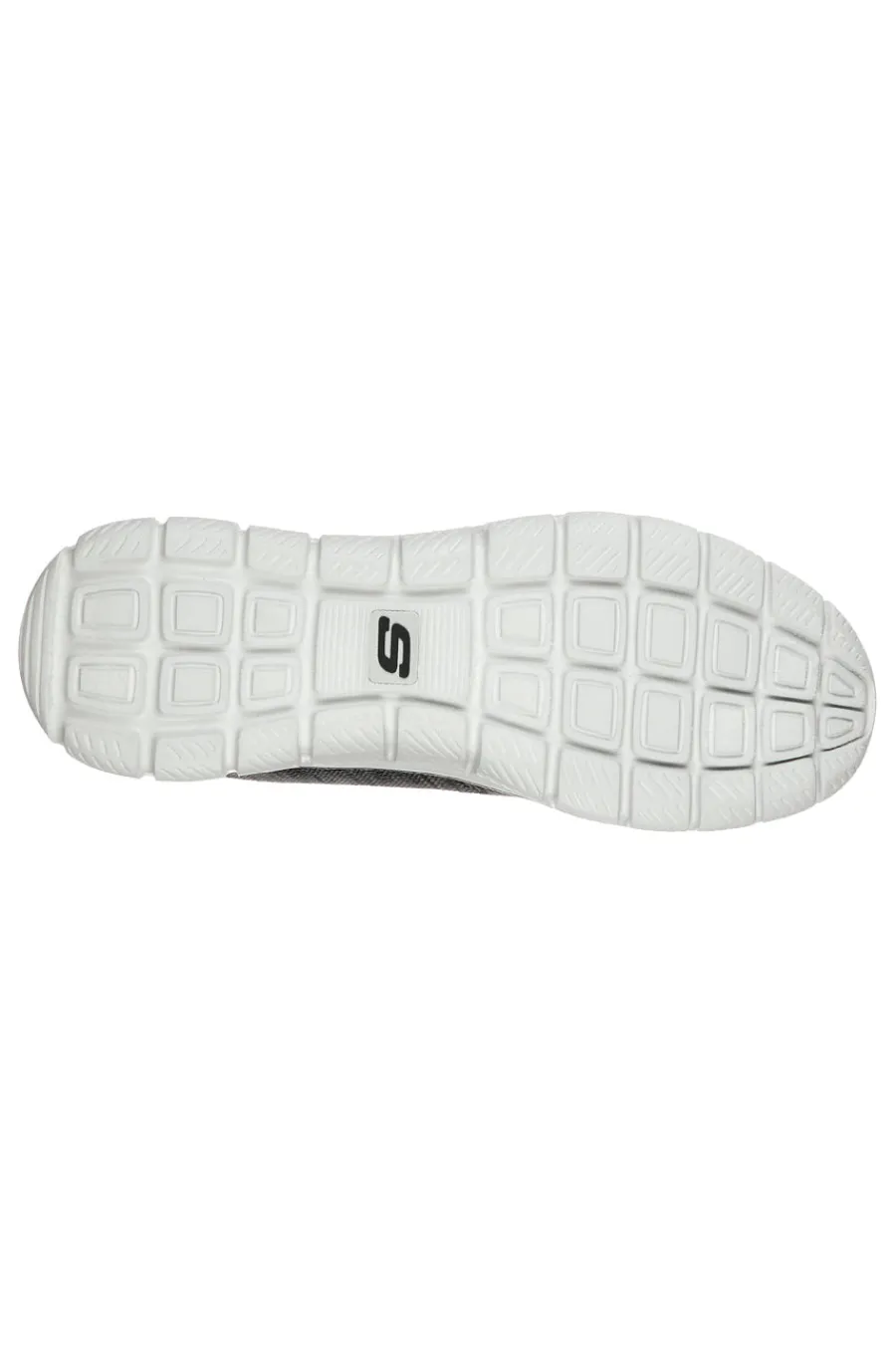 Uomo SKECHERS Sneakers Grigie Con Memory Foam Skeachers Track Front Runner