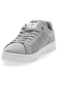 Uomo U.S.GRAND POLO Sneakers Grigie con Tomaia Traforata U.S. POLO CLUB EMPIRE KNIT