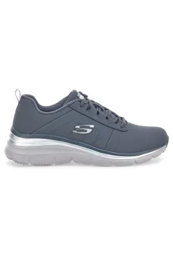 Donna SKECHERS Sneakers Grigie Fashion Fit-True Feels