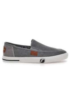 Uomo GOODYEAR Sneakers Grigie Slip-On In Tela 037
