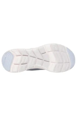 SKECHERS Sneakers grigio polvere in mesh con memory foam Flex Appeal 5.0 Retro Rush CCMT Best