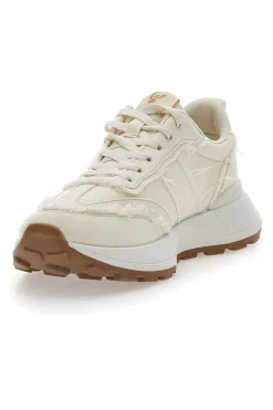 Donna FREDDY Sneakers in Denim Panna 7604