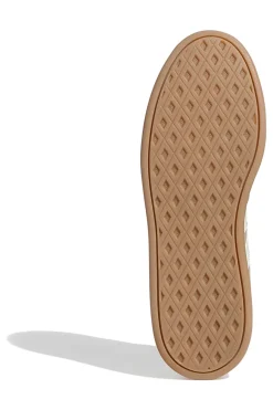 ADIDAS Sneakers in pelle beige con strisce bianche e dettagli traforati Breaknet Sleek