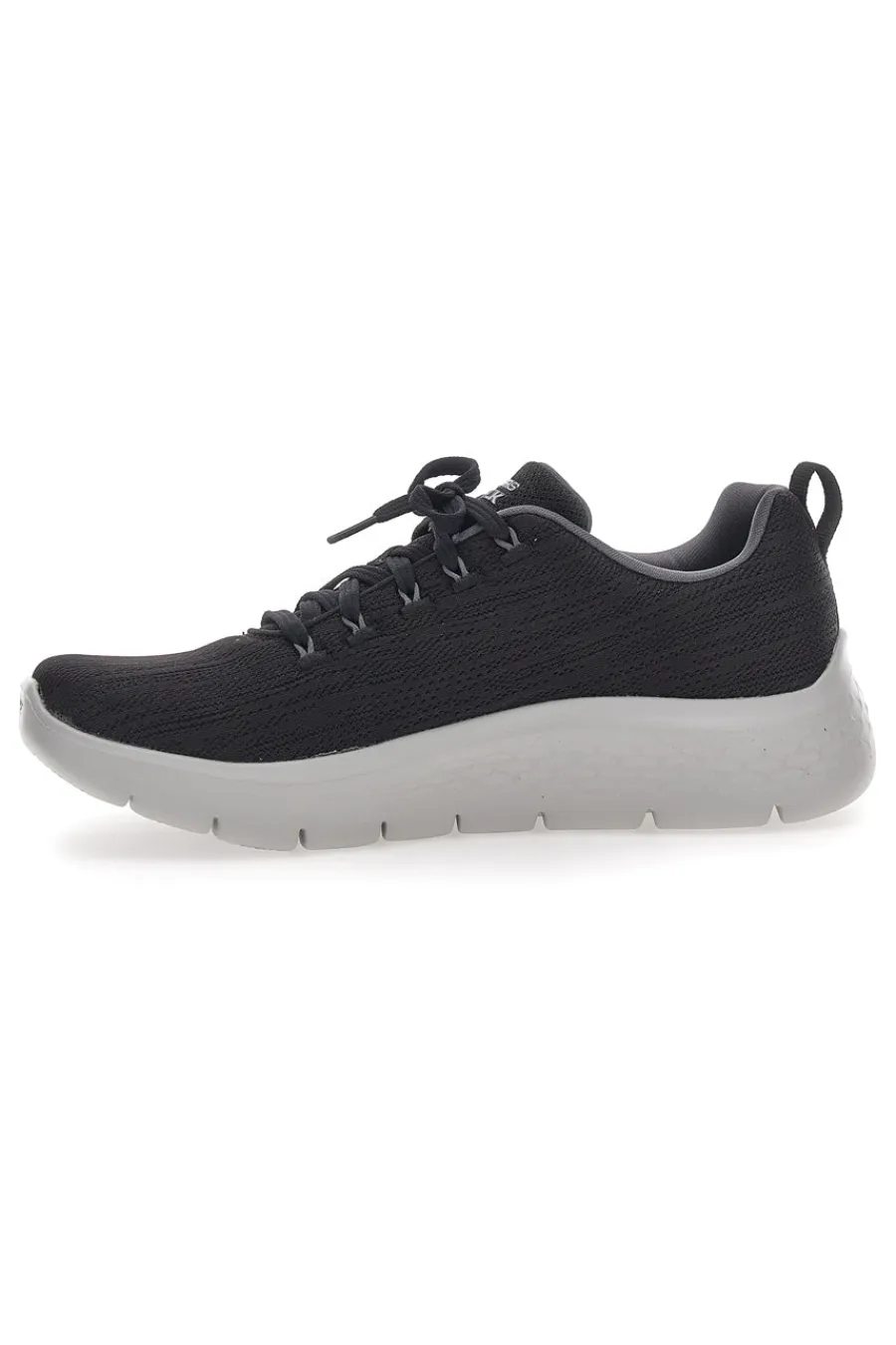 Uomo SKECHERS Sneakers Jogging Tuned Up Nere e Grigie