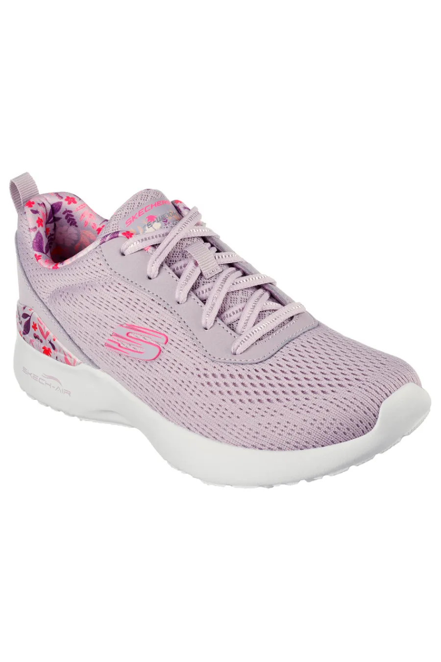 SKECHERS Sneakers lavanda in mesh con suola ad aria e Memory Foam Skech-Air Dynamight Laid Out LVMT Hot