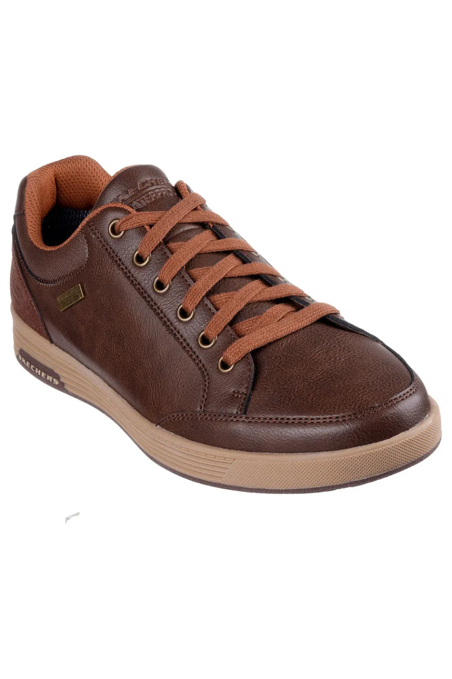 Uomo SKECHERS Sneakers marrone cioccolato waterproof Cavell Sparkman
