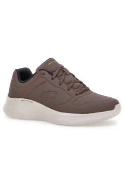 Uomo SKECHERS Sneakers Marroni e suola Bianca Skech-Lite Pro Nullify
