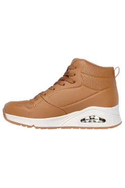 SKECHERS Sneakers Marroni Mid-Cut Uno Stand High CASTAGNO Discount