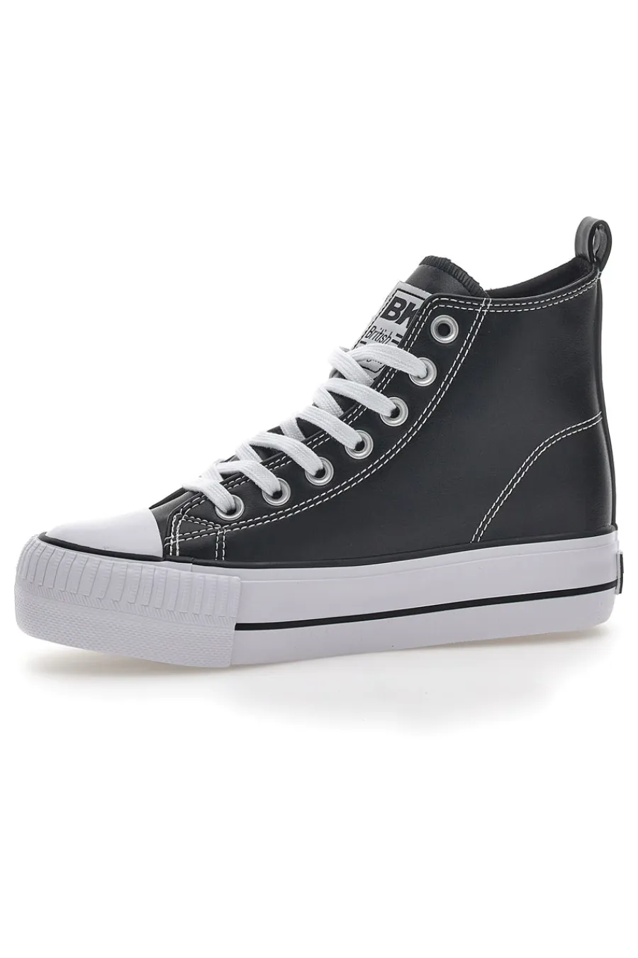BRITISH KNIGHTS Sneakers Mid-Cut Kaya Platform Nere Clearance
