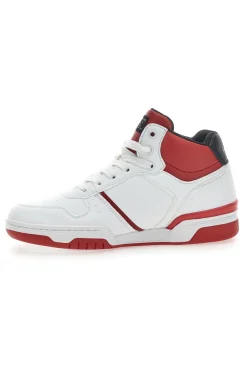 LEVI'S Sneakers Mid Cut 073 Bianche BIANCO/ROSSO Sale