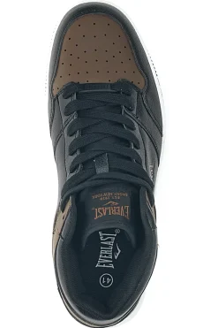 Uomo EVERLAST Sneakers Mid-Cut Marrone e Nero 716