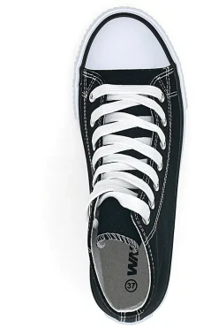 Donna WMAX Sneakers Mid Cut Nere con Lacci W Max 5014