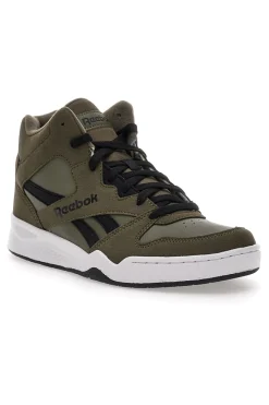 Uomo REEBOK Sneakers Mid-Cut Verdi ROYAL BB4500 HI2