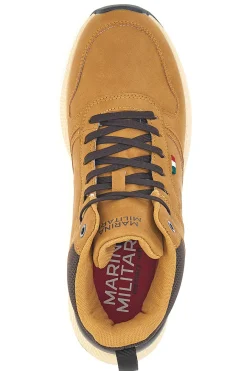 Uomo MARINA MILITARE Sneakers mid ocra con suola running MM2310