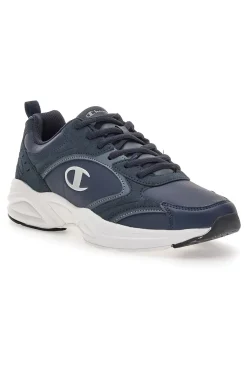 Uomo CHAMPION Sneakers Navy con Lacci COUNT LOW