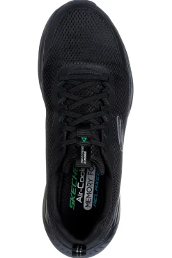 Uomo SKECHERS Sneakers Navy con Soletta in Memory Foam Edgeride - Rekze