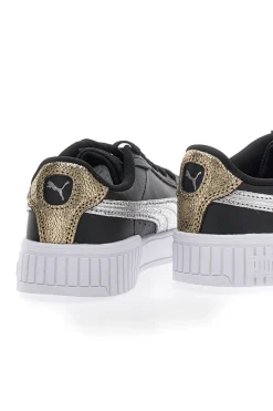 PUMA Sneakers Nere Casula con Lacci Carina 2.0 Mettalic Shine Outlet