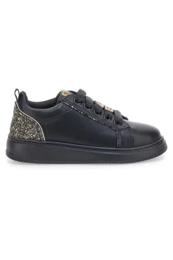 LAURA BIAGIOTTI Sneakers nere con charms sui lacci 93959388