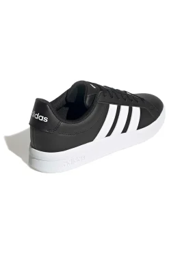Uomo ADIDAS Sneakers nere con dettagli bianchi stile iconico Grand Court Base 3
