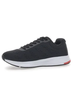 CHAMPION Sneakers Nere con Dettagli Corallo e Tomaia in Mesh JAUNT Clearance