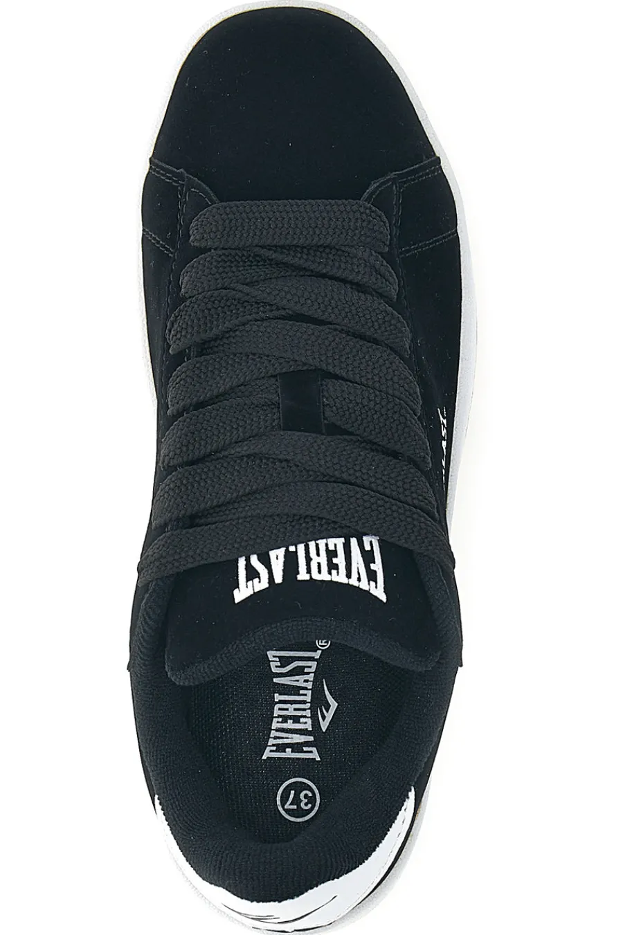 EVERLAST Sneakers nere con effetto velluto e profilo bianco EV087 Hot