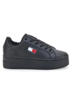 TOMMY HILFIGER Sneakers Nere Con Flatform FLATFORM ESS