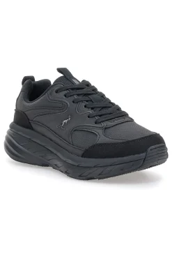 Uomo AUSTRALIAN Sneakers nere con inserti in mesh e suola chunky AUM113