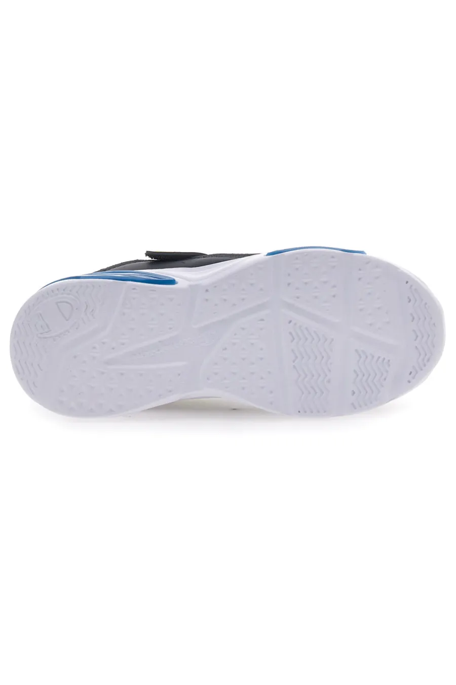 CHAMPION Sneakers Nere Con Luci e Strappo in Velcro Wave B Ps