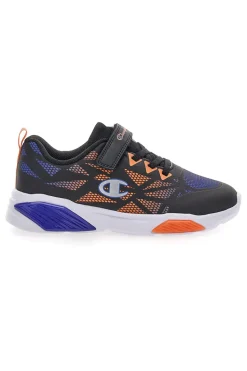 CHAMPION Sneakers nere con luci e strappo Wave Tri B PS