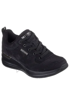 SKECHERS Sneakers Nere con PlatForm Bianco BILLION 2 PRISSY N PLUSH NERO Best