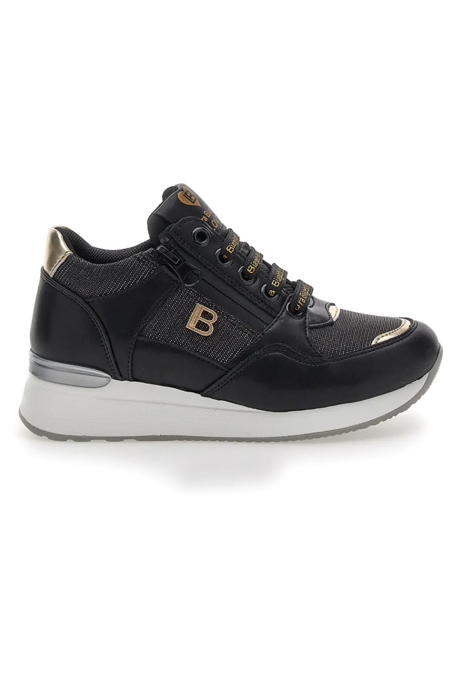 LAURA BIAGIOTTI Sneakers Nere Con Platform 87718991