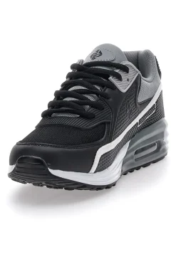 Uomo 2T2L Sneakers Nere Con Platform 3810