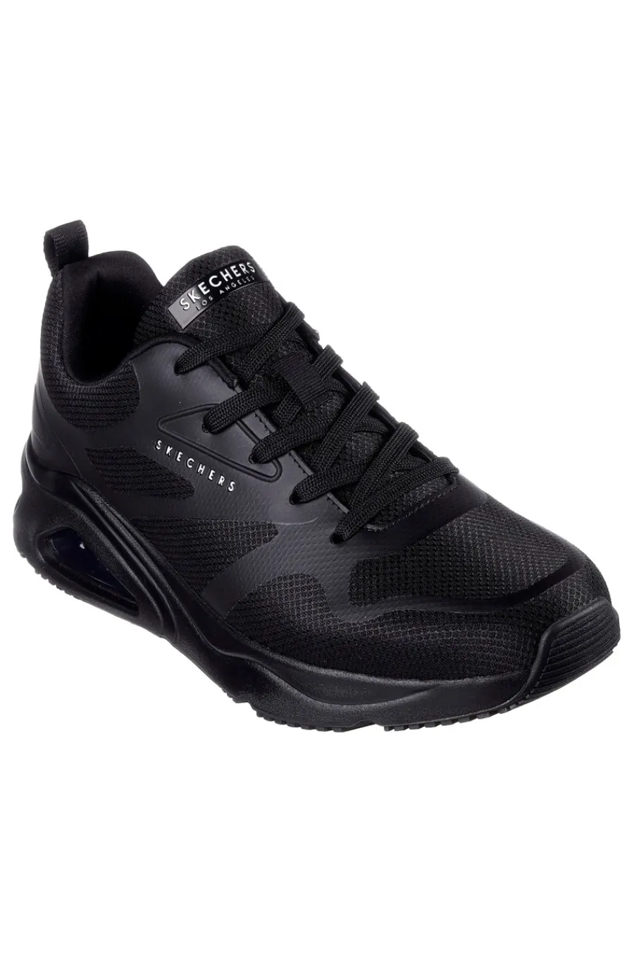 Uomo SKECHERS Sneakers nere con Soletta Air Cooled Memory Foam Tres-Air Uno - Revolution-Airy