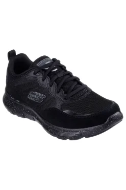 Uomo SKECHERS Sneakers nere con Soletta Ammortizzata FLEX ADVANTAGE 5.0