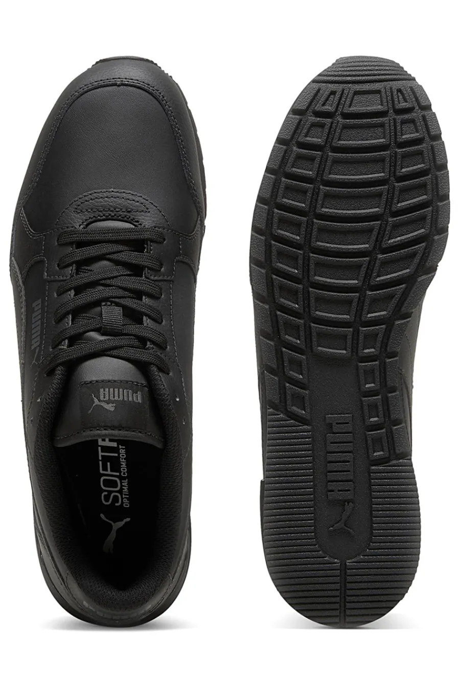 Uomo PUMA Sneakers nere con soletta SoftFoam+ ST Runner v4 L