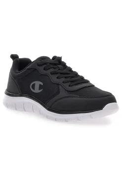 Uomo CHAMPION Sneakers nere con suola bianca El Low Cut Shoe
