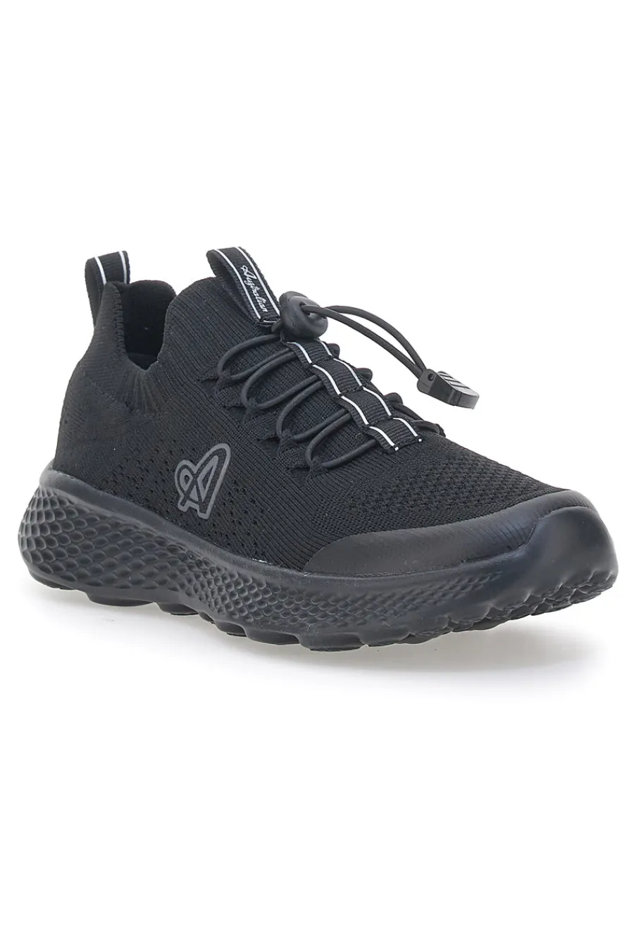 AUSTRALIAN Sneakers Nere con Tomaia in Mesh e Chiusura Elastica AU25W107 TOTAL BLACK Hot