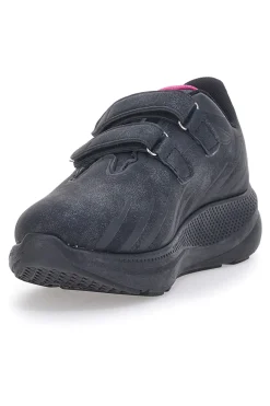 THE FIRST Sneakers Nere con Velcro 325305 Best