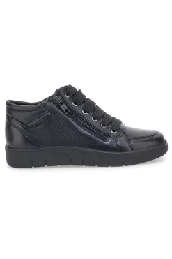 PITTARELLO Sneakers nere con zip e memory foam 17800 Best