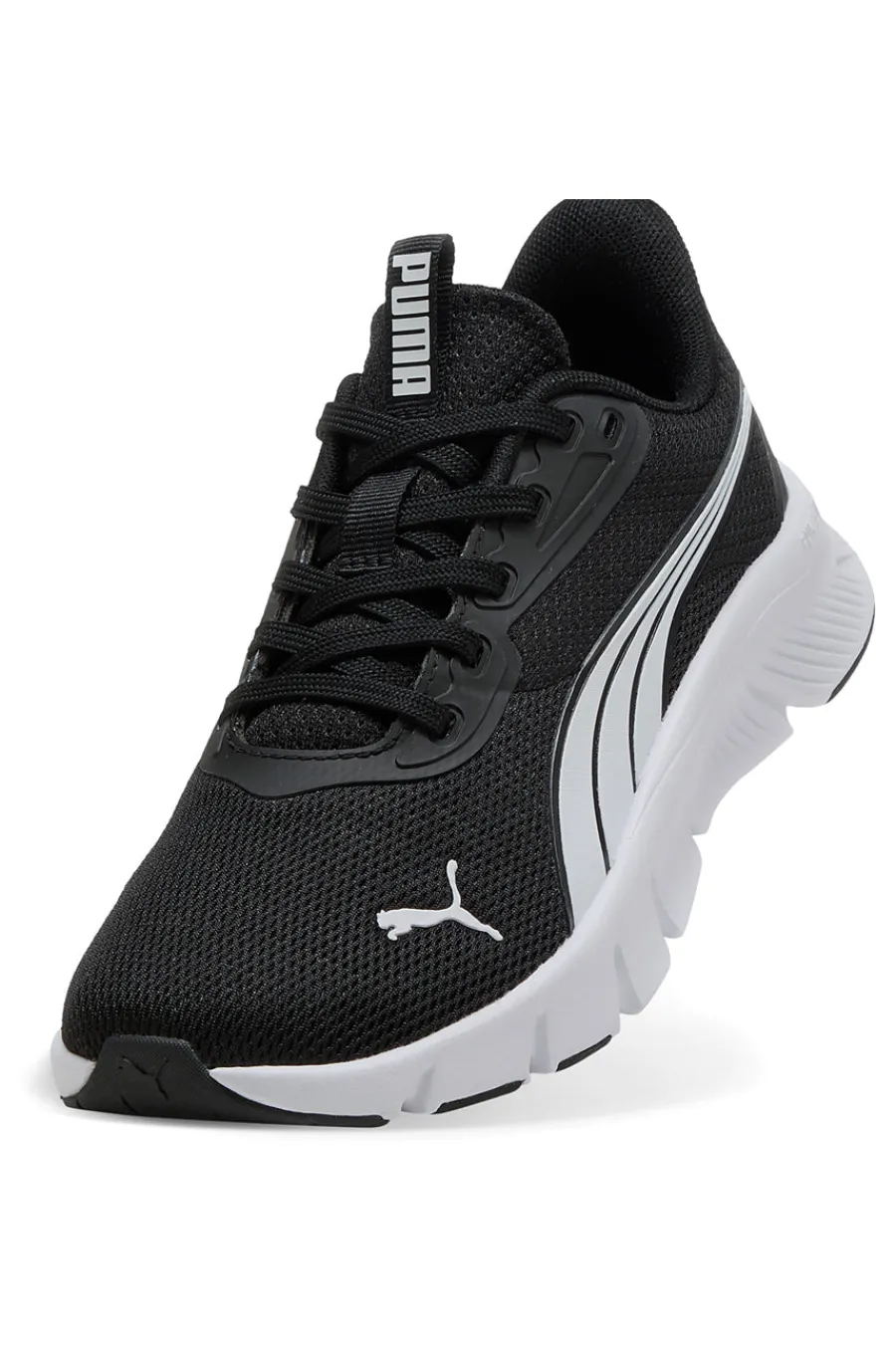 PUMA Sneakers nere e bianche running leggere Flexfocus Lite Modern Jr