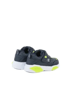 CHAMPION Sneakers nere e gialle Wave B TD Low Cut
