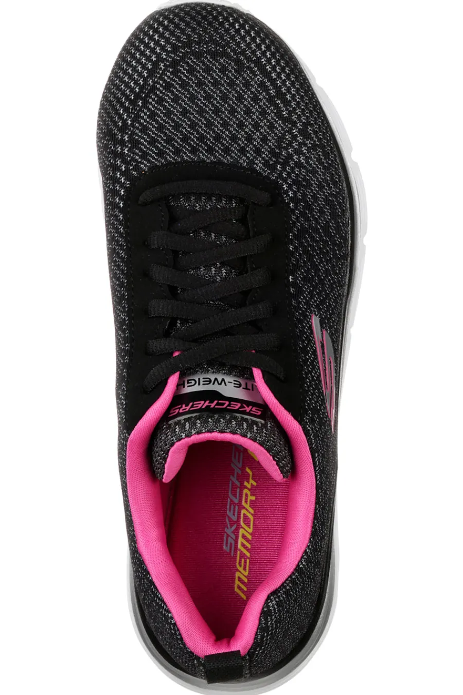 Donna SKECHERS Sneakers nere e rosa FASHION FIT BOLD BOUNDARIES