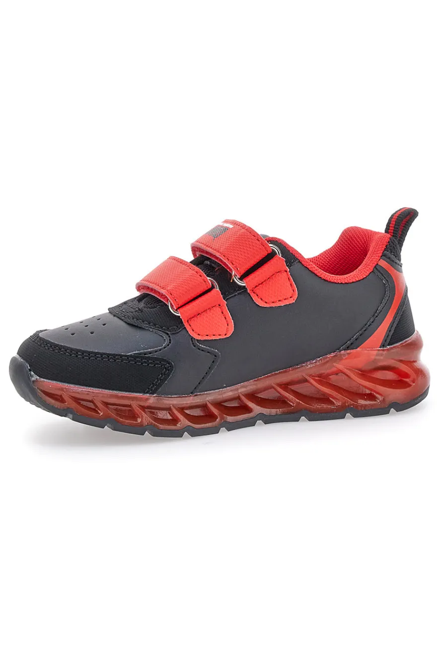 CARS Sneakers nere e rosse con luci D5010217S