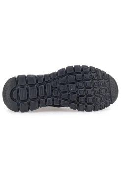 Donna SKECHERS Sneakers nere in mesh con Memory Foam Graceful Get Connected