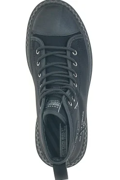 Uomo COTTON BELT Sneakers nere mid-cut con lacci AMM1A32