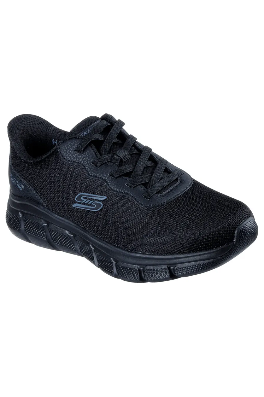 Uomo SKECHERS Sneakers nere Slip-ins con Memory Foam BOBS B Flex Glacial Edge