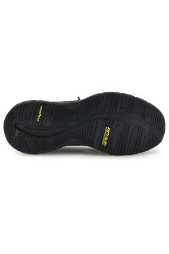 Uomo SKECHERS Sneakers nere Slip Ins in mesh Skech Cage