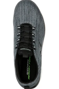 Uomo SKECHERS Sneakers nero Memory Foam slip-on Summits Louvin