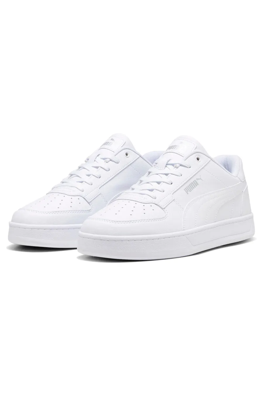 Uomo PUMA Sneakers Off White mit perforiertem Obermaterial Caven 2.0