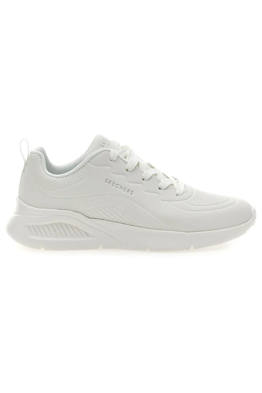 Uomo SKECHERS Sneakers Panna Con Memory Foam Uno Lite Lighter One